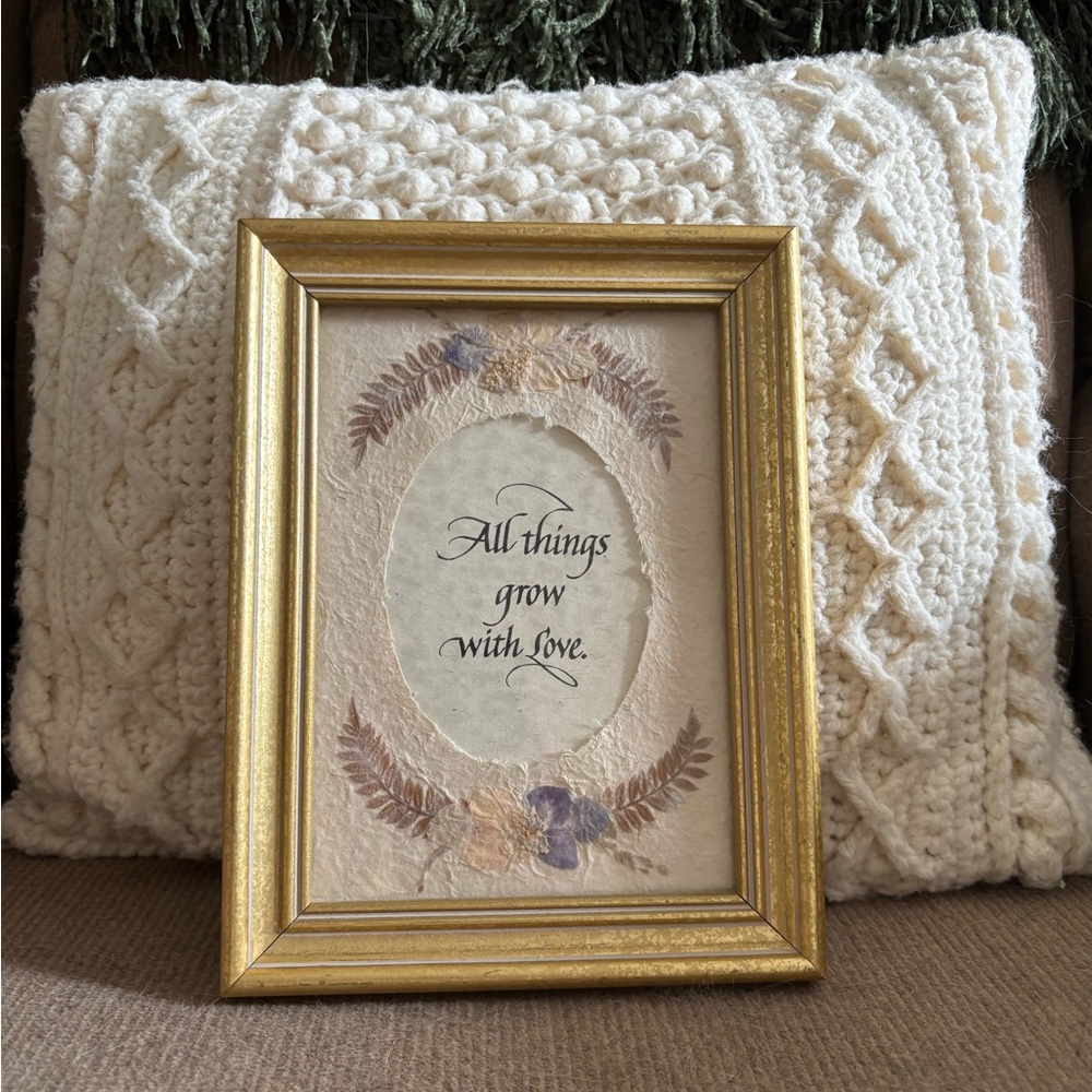 Gold Framed Wall Art
